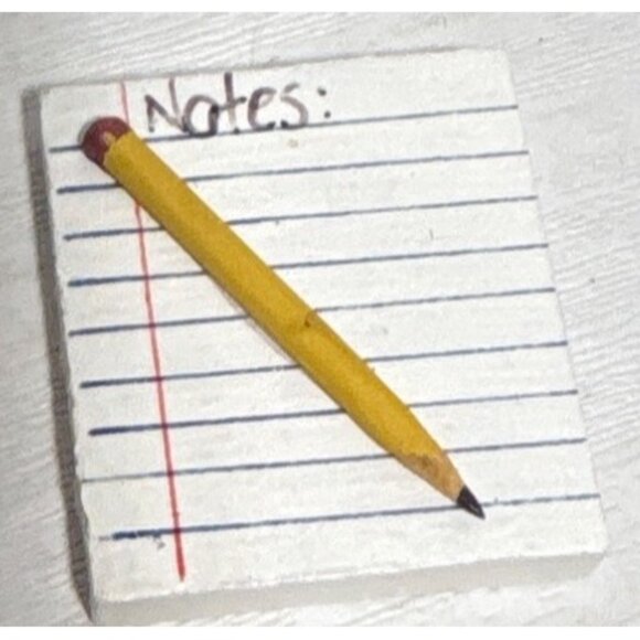 Wood Miniatures For Dollhouse Coffee Grinder Lunch Box Notebook Gumball Machine - Picture 4 of 9